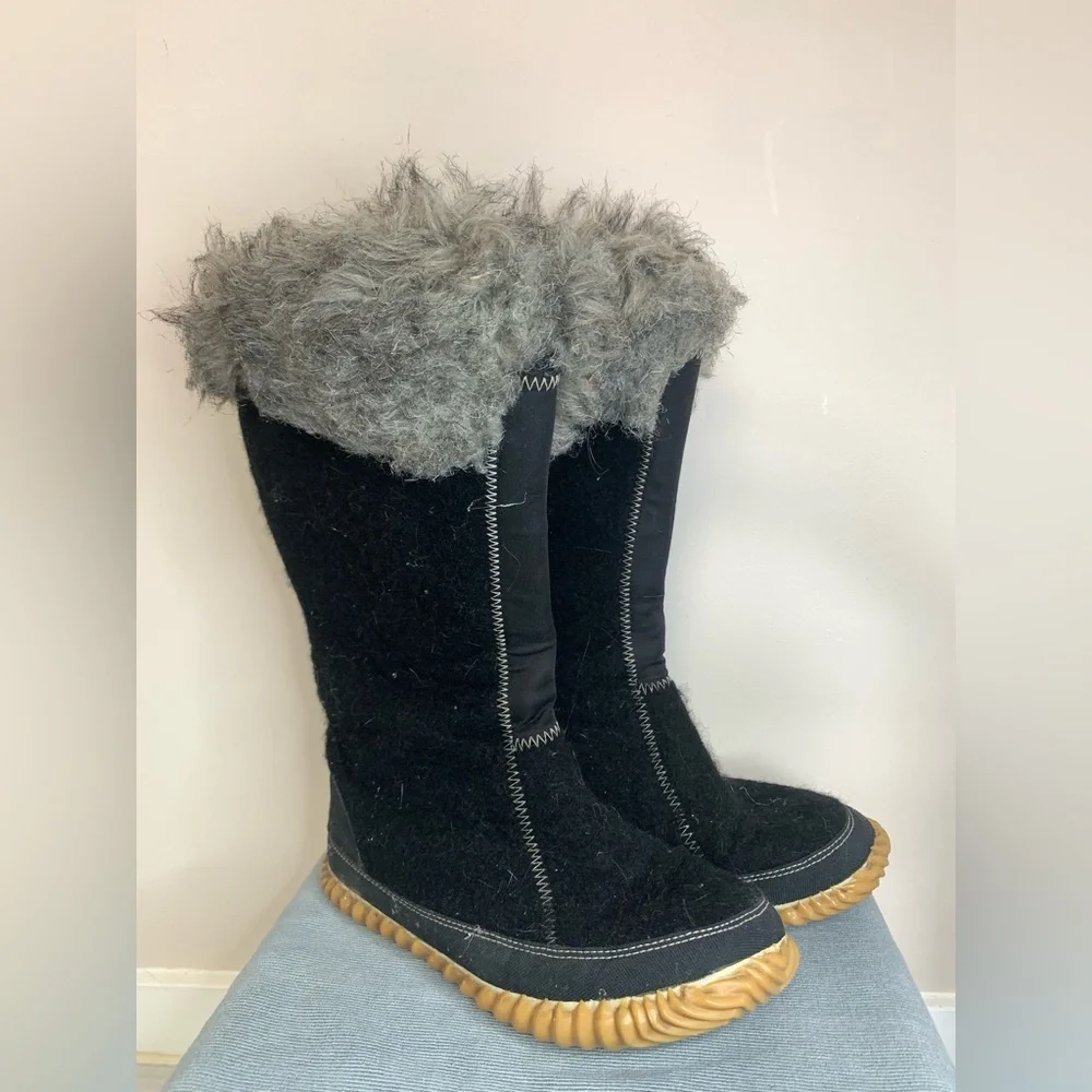 Sorel Cozy Cate Winter Boot Black 9 - Picture 3 of 12